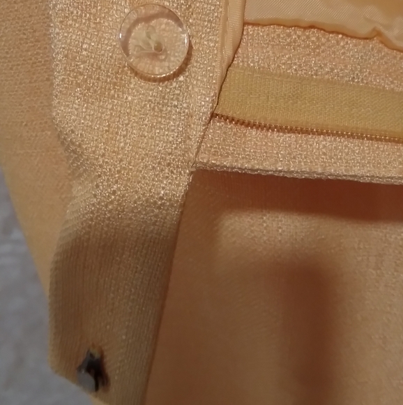 Judith Hart yellow size 12 pleated pants - Picture 10 of 12